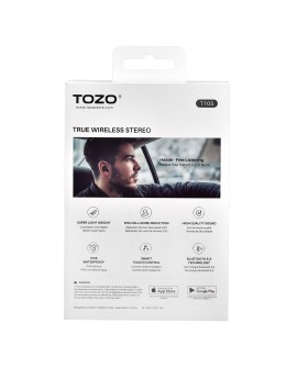 Słuchawki TWS TOZO T10S Black