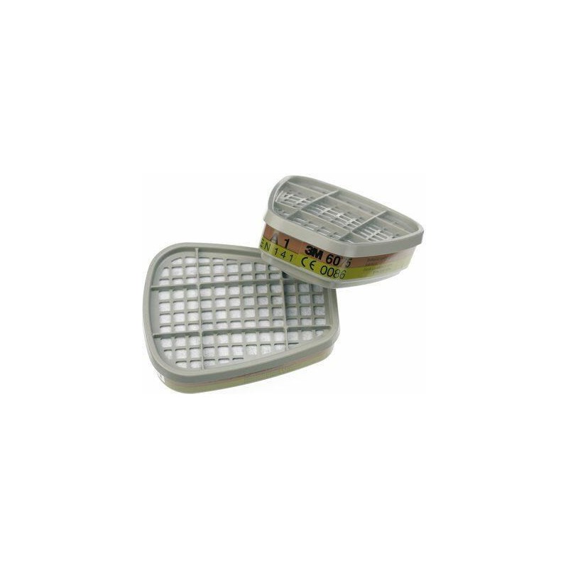 3M FILTR PRZECIW GAZOM I OPAROM /2szt... 3M6075 A1 FORMALDEHYD