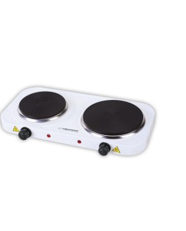 Kuchenka elektryczna Esperanza YELLOWSTONE EKH007W (Płyta elektryczna 2 pola grzejne 1000W, 1500W kolor biały)