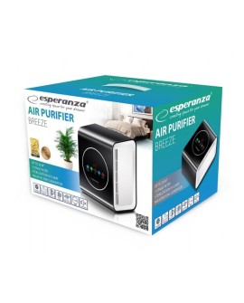 Oczyszczacz wymienny powietrza Esperanza BREEZE EHP001 (10W kolor czarno-biały)