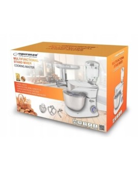 Robot kuchenny planetarny do mielenia Esperanza COOKING MASTER EKM025 (1000W)