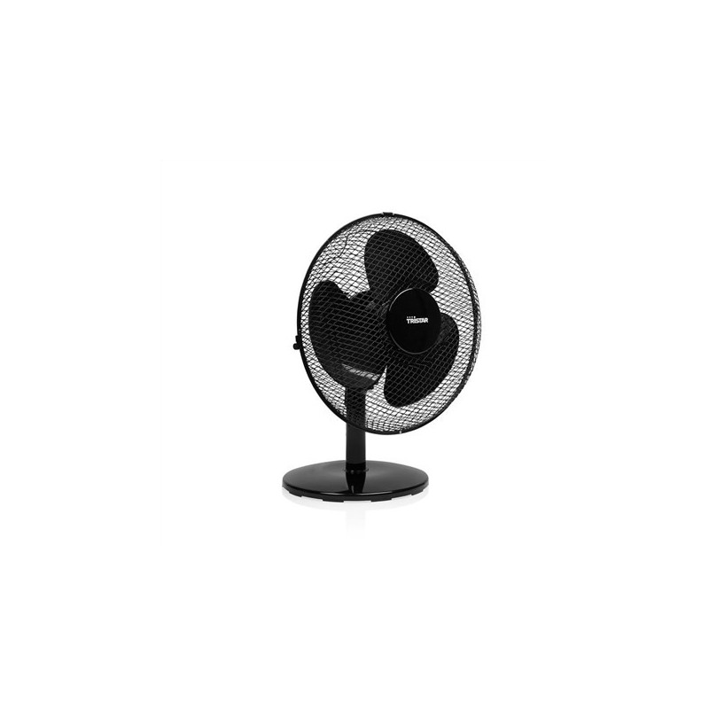 Tristar Wentylator biurkowy VE-5725 Średnica 30 cm, Czarny