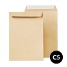 BSTech Koperty biurowe C5 HK Brązowy (Format C-5 WW 162x229 mm) 500 sztuk
