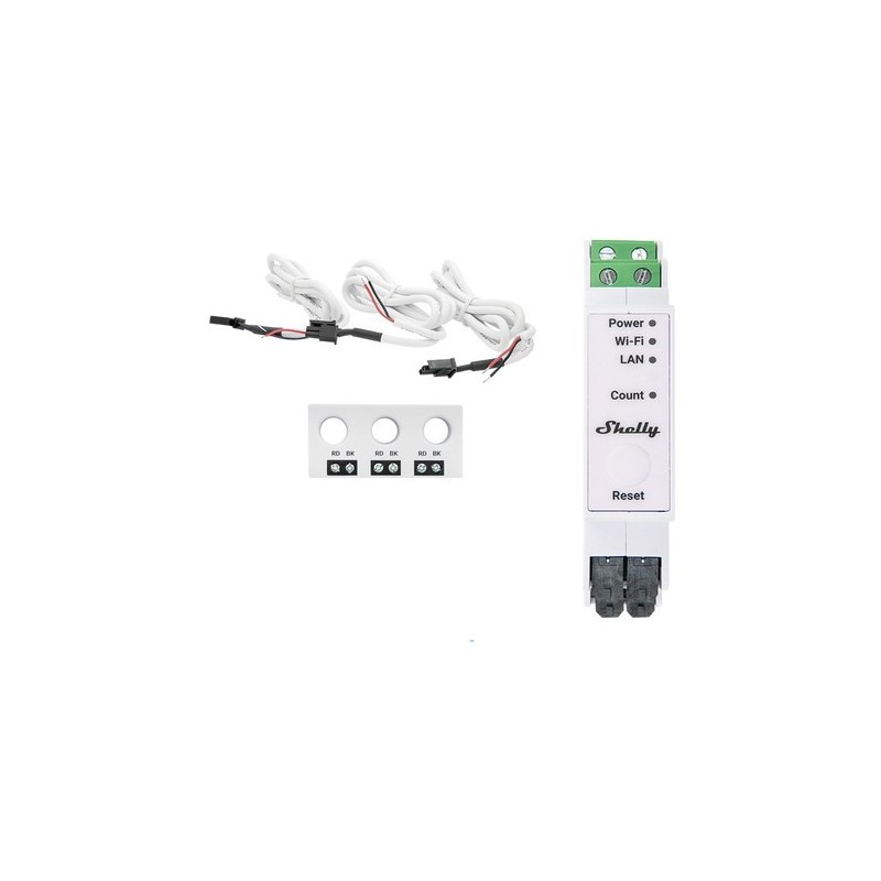 Shelly Pro 3EM-3CT63 WiFi / LAN