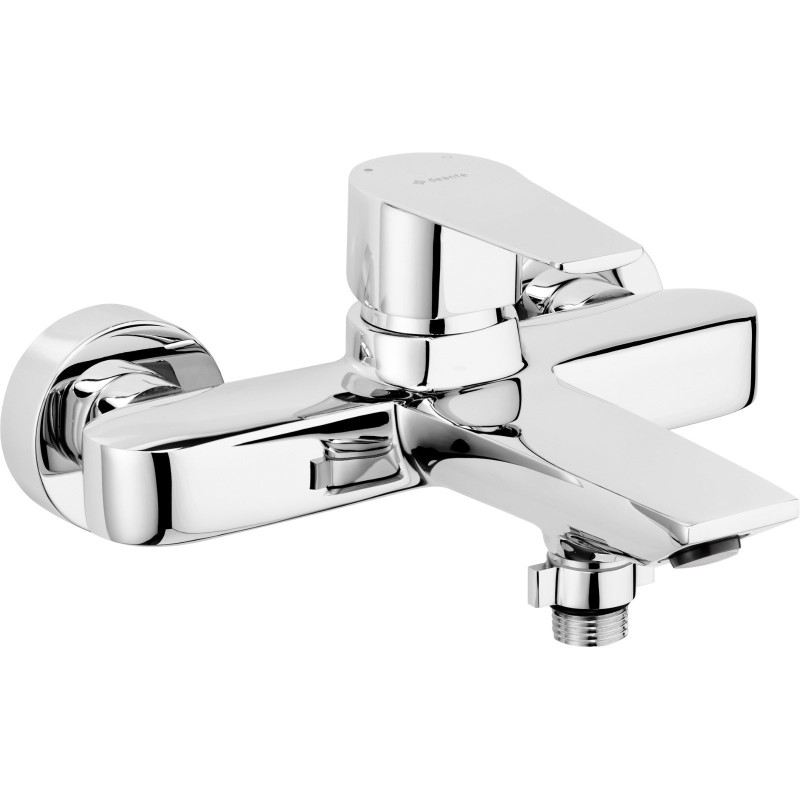 Bateria wannowa ścienna Deante Agawa chrom BQG_010M