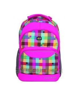 Plecak Tiger Max Discovery neon r?owy