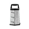 Resto Kitchenware 95413 ręczna tarka / spiralizer Tarka z pojemnikiem Czarny, Stal nierdzewna