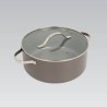 Garnek z pokrywką 20 cm 2,3L MAESTRO MR-4009-20