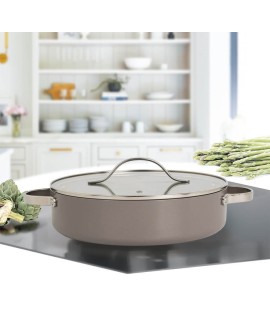 Garnek z pokrywką 28 cm 3,9L MAESTRO MR-4009-28S
