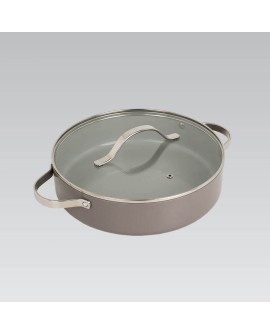 Garnek z pokrywką 28 cm 3,9L MAESTRO MR-4009-28S