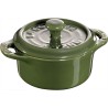 Mini Cocotte okrągły STAUB 40510-787-0 - zielony 200 ml