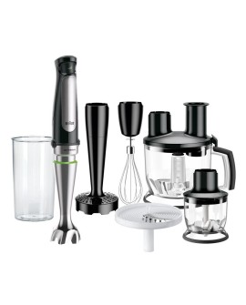 Braun MQ 7087X 1,2 l Blender immersyjny 1000 W Czarny, Stal nierdzewna