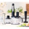 Braun MQ 7087X 1,2 l Blender immersyjny 1000 W Czarny, Stal nierdzewna