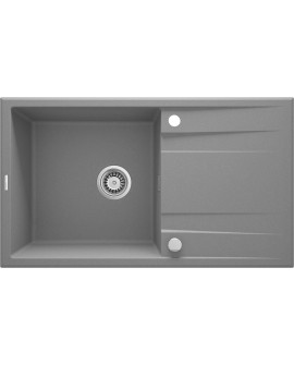 Zlewozmywak granitowy 1-komorowy z ociekaczem ZQE_S113 5908212072820