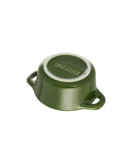 Mini Cocotte okrągły STAUB 40510-787-0 - zielony 200 ml