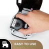 DYMO D1 - Standard Etykiety - Biały na czarnym - 24mm x 7m