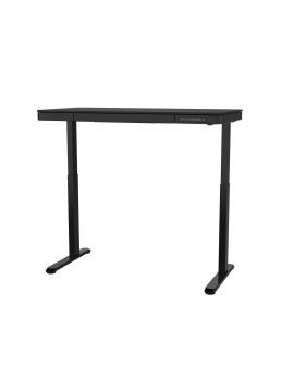 Zestaw Biurko TUCKANO czarne + Fotel ergonomiczny GEMBIRD czarny