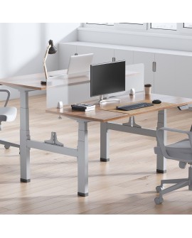ERGO OFFICE BIURKO ELEKTRYCZNE PODWÓJNE Z REGULACJĄ WYSOKOŚCI ER-404G