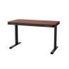 Zestaw Biurko TUCKANO czarny/orzech + Fotel ergonomiczny GEMBIRD czarny