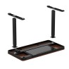 Zestaw Biurko TUCKANO czarny/orzech + Fotel ergonomiczny GEMBIRD czarny