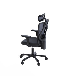 Zestaw Biurko TUCKANO białe + Fotel ergonomiczny GEMBIRD czarny