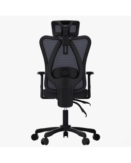 Zestaw Biurko TUCKANO białe + Fotel ergonomiczny GEMBIRD czarny