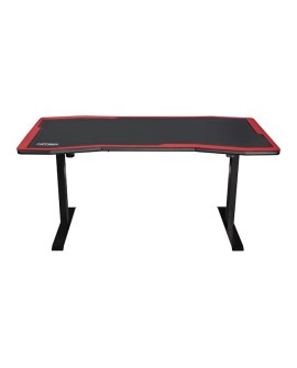 Biurko Gamingowe D16E Carbon Red 1600x800