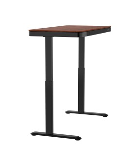 Biurko TUCKANO z regulacją wysokości ET119W-C czarny/orzech