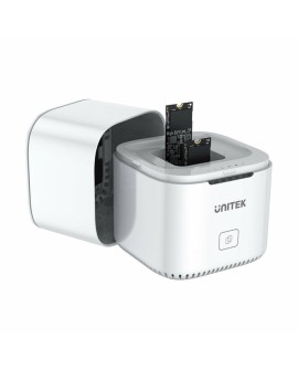 UNITEK STACJA KLONUJĄCA 2XM.2 PCIE/NVME SSD,S1207A