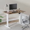 ERGO OFFICE BIURKO ELEKTRYCZNE REGULACJA WYSOKOŚCI BIAŁE ER-403W