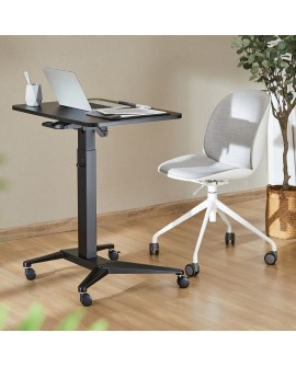 MACLEAN MOBILNE BIURKO STOLIK NA LAPTOP CZARNE MC-453B