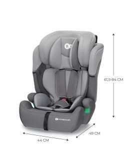 Kinderkraft fotelik COMFORT UP i-Size 9-36kg Szary