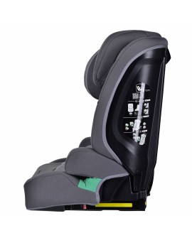 Kinderkraft fotel SAFETY FIX 2 i-Size 9-36kg Szary