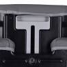 Kinderkraft fotel SAFETY FIX 2 i-Size 9-36kg Szary
