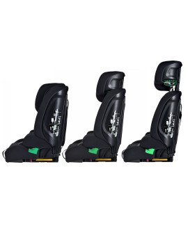 Kinderkraft fotel SAFETY FIX 2 i-Size 9-36kg Czarny
