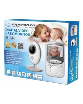 ESPERANZA NIANIA ELEKTRONICZNA Z WYŚWIETLACZEM LCD 2.4" JUAN EHM003