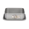 PATISSE SILVER-TOP Kwadratowa tortownica 24 cm
