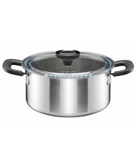 Garnek 3L stal nierdzewna z pokrywką Functional Form