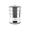 Tefal Convenient Series Deluxe VC502D szybkowar parowy 3 kosz. Blat 900 W Stal nierdzewna, Biały