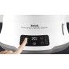 Tefal Convenient Series Deluxe VC502D szybkowar parowy 3 kosz. Blat 900 W Stal nierdzewna, Biały