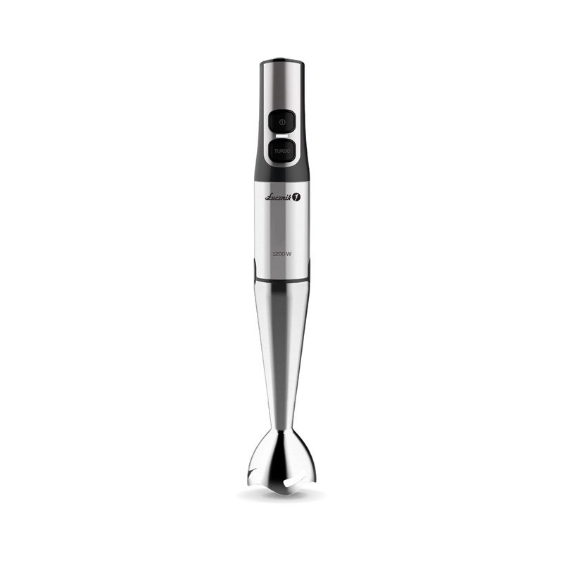 Blender ręczny mikser rozdrabniacz ŁUCZNIK JK-1200 (1200W) Srebrny