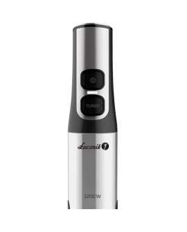 Blender ręczny mikser rozdrabniacz ŁUCZNIK JK-1200 (1200W) Srebrny