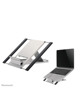 Neomounts NSLS100 stojak na laptop Półka wysięgnikowa na notebooka Srebrny 55,9 cm (22")