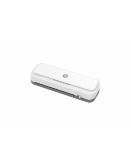 HP ONELAM Laminator 400 A4, na zimno/ciepło, zintegrowany trymer, zaokrąglacz rogów, prędkość 40cm/min + 15 folii: 3xA4, 4xA5,