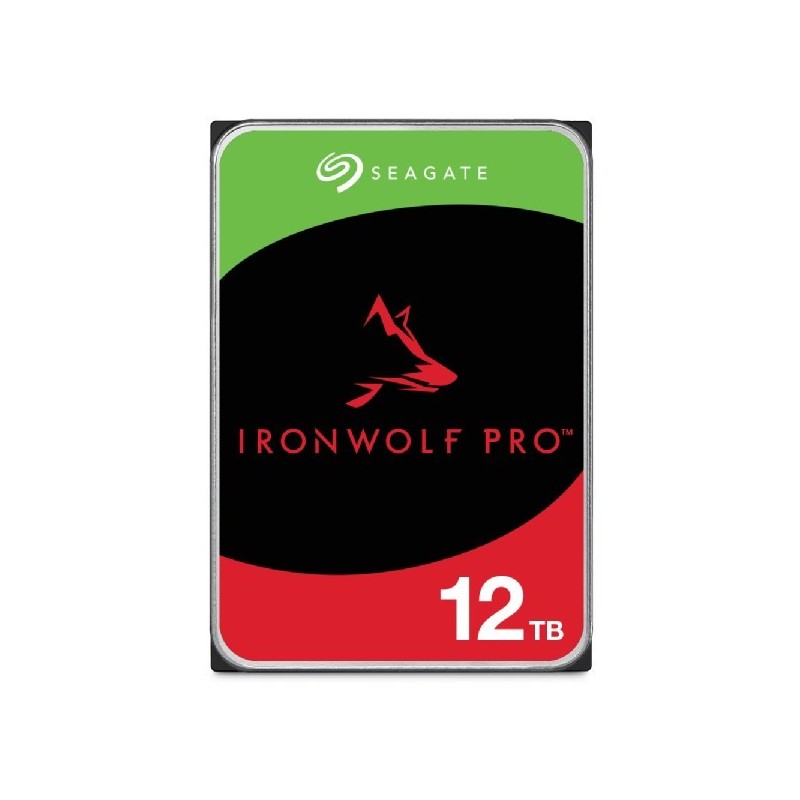 Seagate IronWolf Pro dysk twardy 12 TB 256 MB 3.5" Serial ATA III (ST12000NT001)