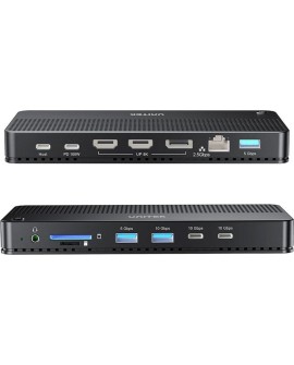Stacja dokująca Unitek D1104A01 13w1 MST HDMI DP 8K PD 100W