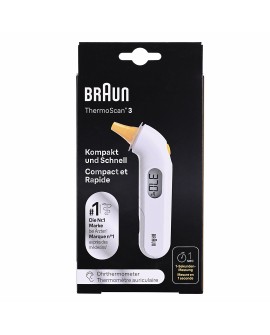 Termometr do ucha Braun IRT3030 (Podczerwień kolor biały)