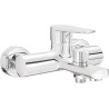 Bateria wannowa Deante TUBO BUT_010M chrom 5907650812784