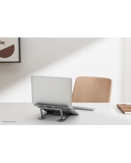 Neomounts NSLS085GREY stojak na laptop Podstawka na notebooka Szary 43,2 cm (17")