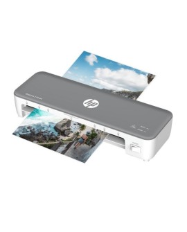HP Laminator ONELAM 270, A4, na gorąco + 5 folii: A4/80 mic, szary